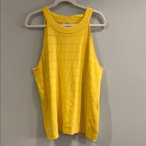 Anne Klein Woman Yellow Sleeveless Women's Top